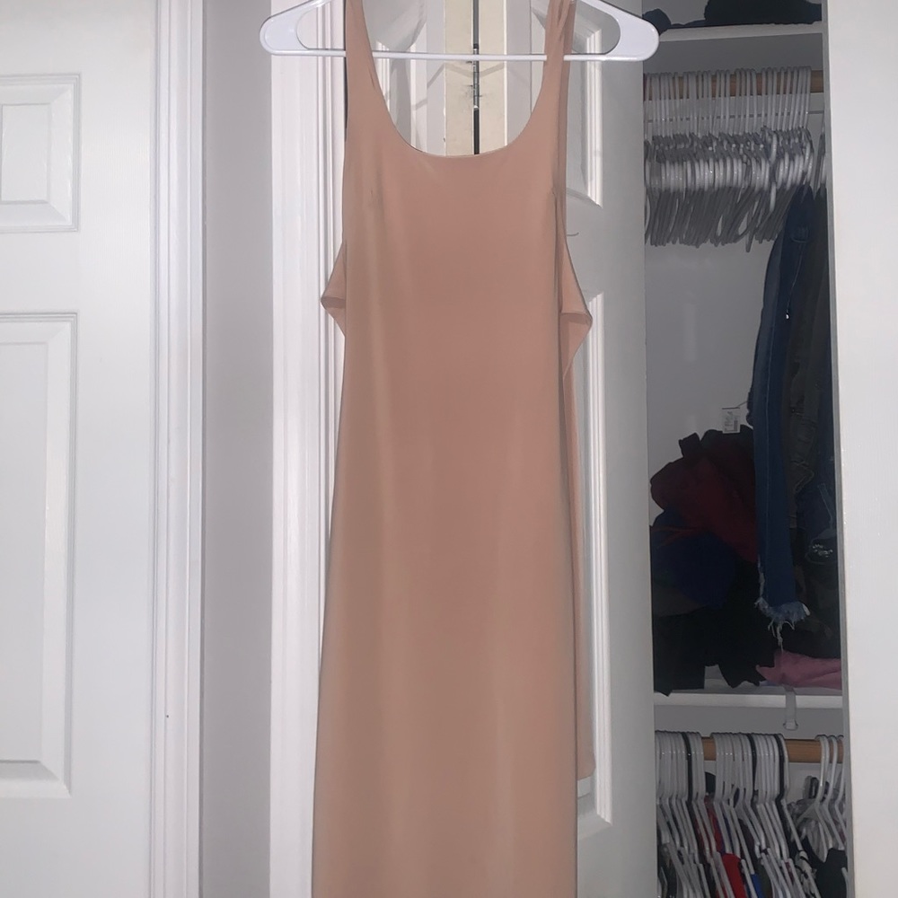Tan Dress